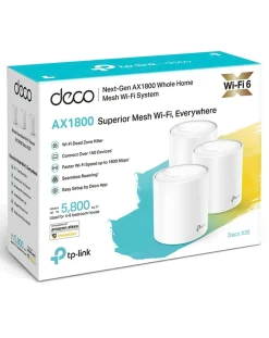 TP-Link AX1800 WiFi 6 Whole-Home Mesh WiFi System - 3 pack