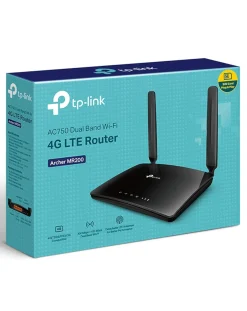 TP-Link MR200 AC750 Wireless Dual Band 4G LTE Router