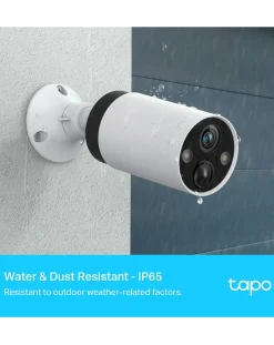 TP-Link Tapo C420S2 4MP Colour Night Vision Battery Powered Cameras + Hub x2