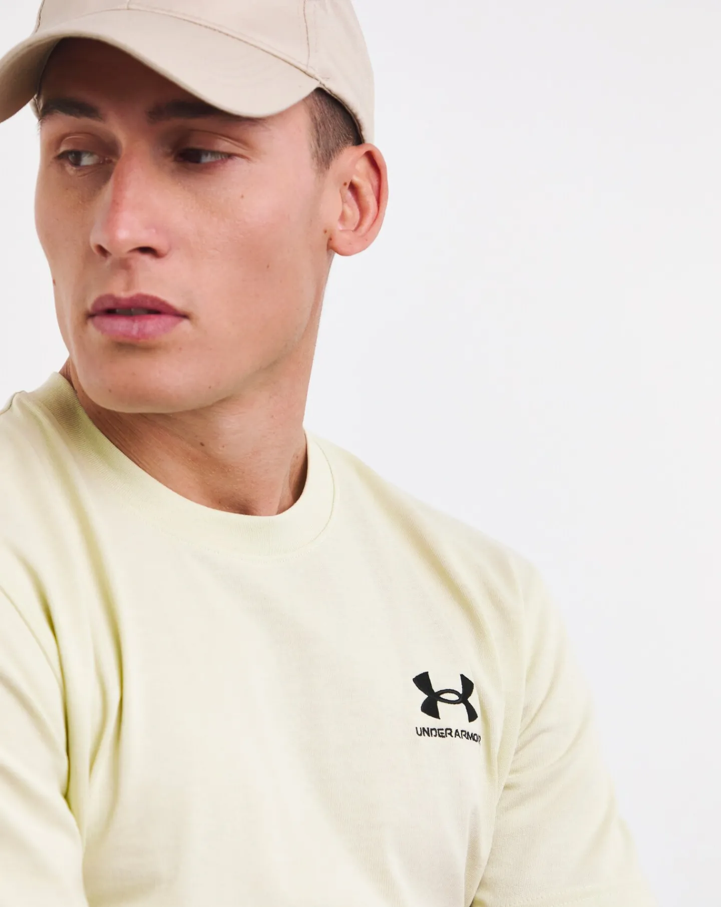 Under Armour Logo Heavyweight SS Tee