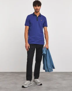 Voi Contrast Collar Polo Long Length