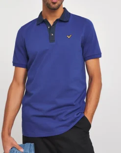 Voi Contrast Collar Polo Long Length