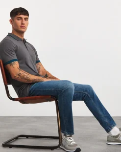 Voi Contrast Collar Polo Long Length