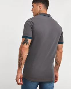 Voi Contrast Collar Polo Long Length