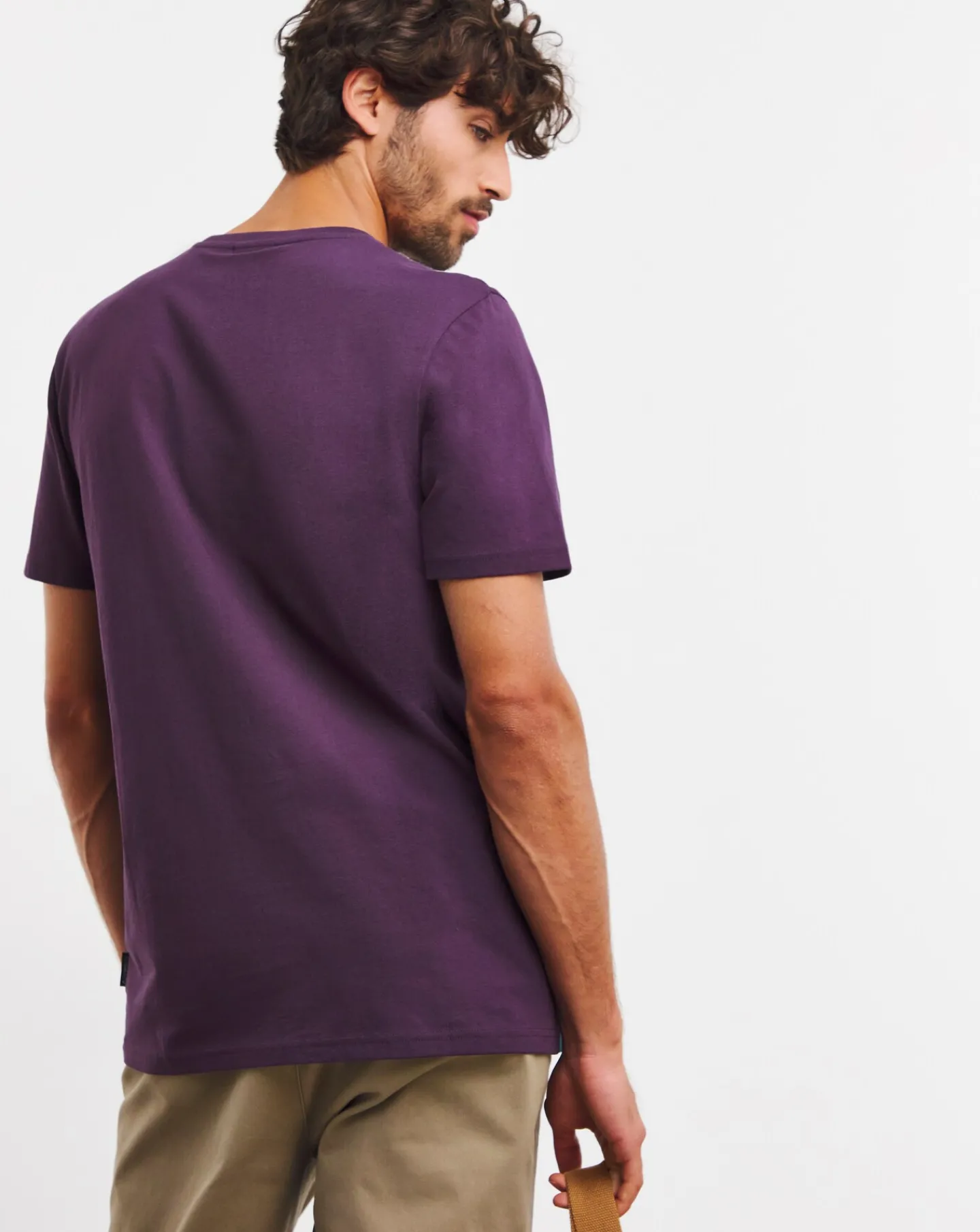 Jacamo Voi Stripe T-Shirt Long Length