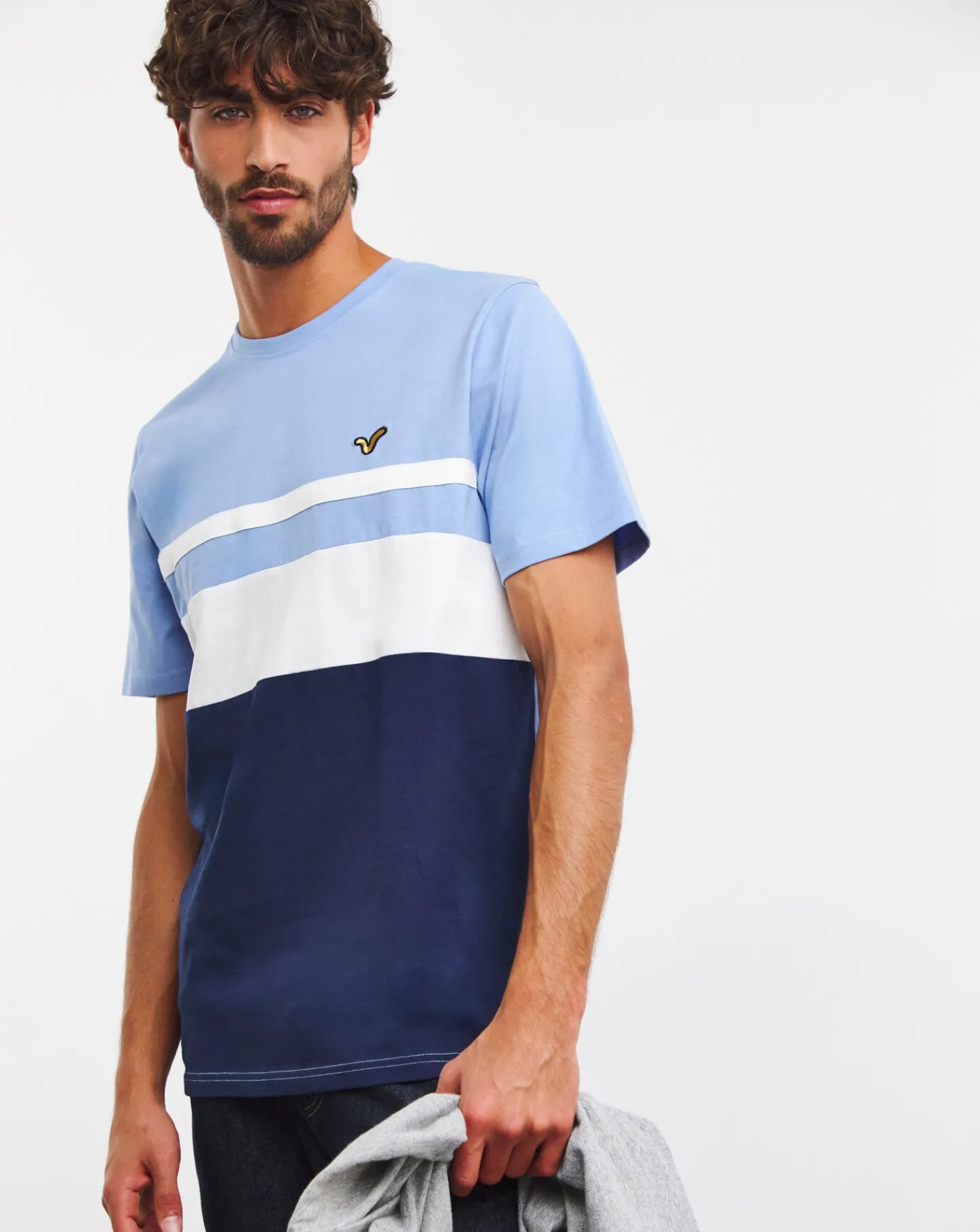 Voi Stripe T-Shirt Long Length