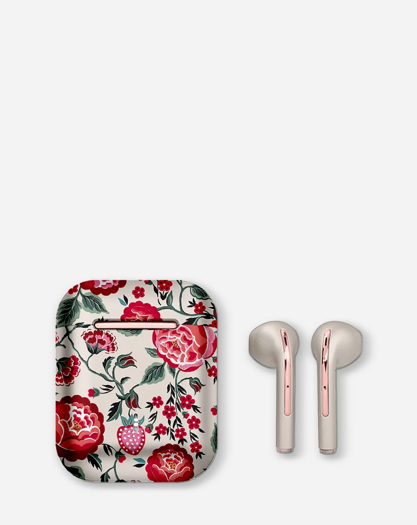 VQ Wren Wireless Earbuds - Cath Kidston Strawberry Garden