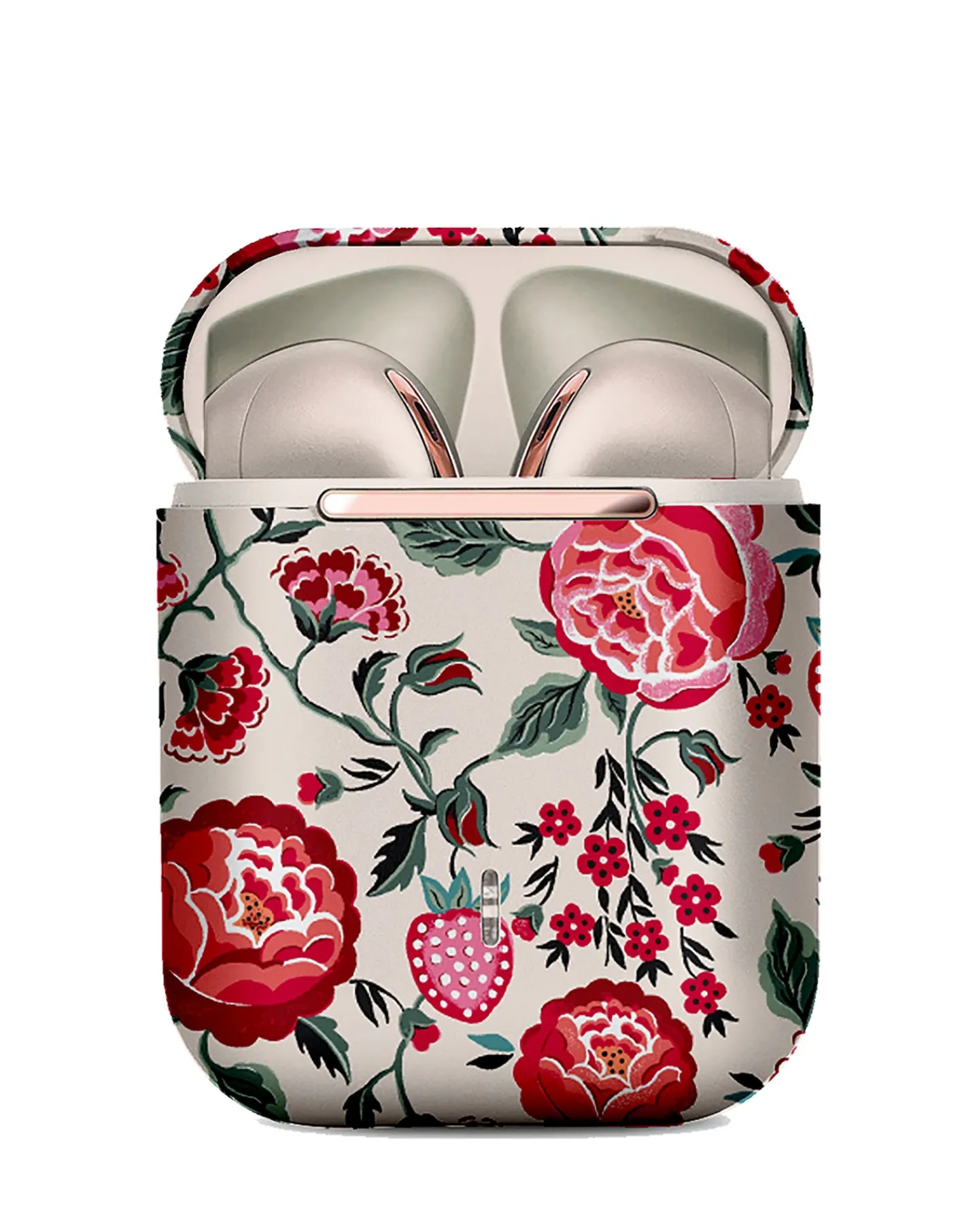 VQ Wren Wireless Earbuds - Cath Kidston Strawberry Garden