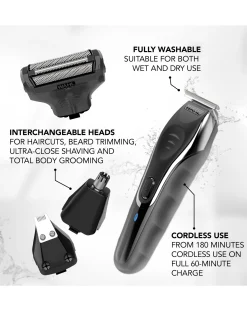 Wahl 10 in 1 Aqua Blade Multigroomer Set