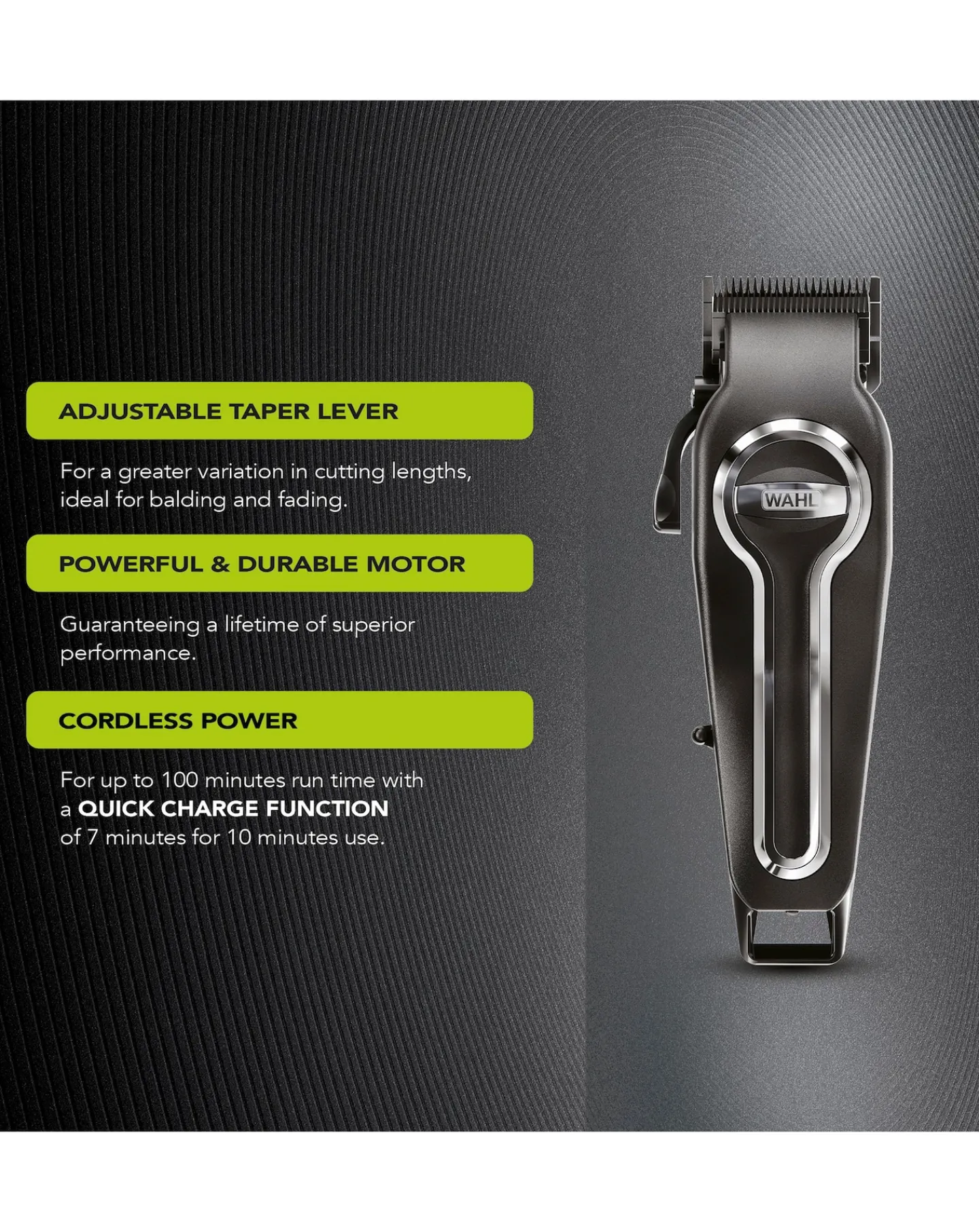 Wahl Elite Pro Cordless Hair Clipper