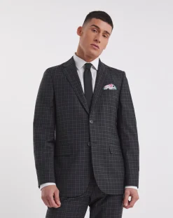 William Hunt Gingham Suit Jacket