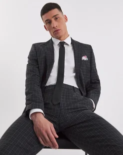 William Hunt Gingham Suit Jacket