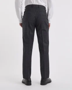 William Hunt Gingham Suit Trouser