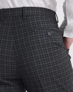 William Hunt Gingham Suit Trouser