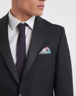 William Hunt Satin Lapel Blazer