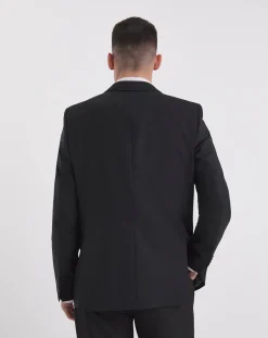 William Hunt Satin Lapel Blazer