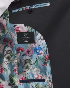 William Hunt Satin Lapel Blazer