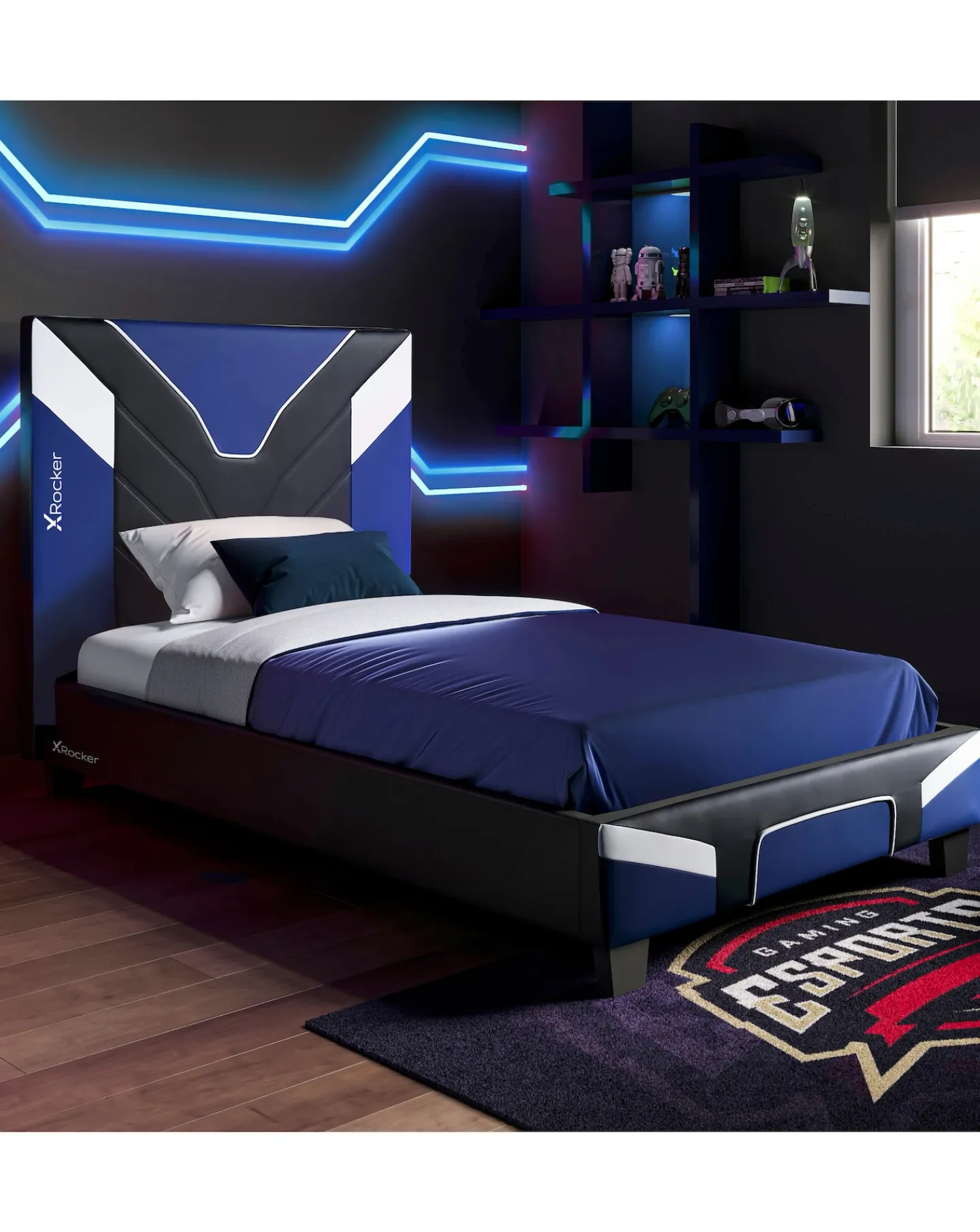 X Rocker Cerberus MKII Gaming Single Bed in a Box -
