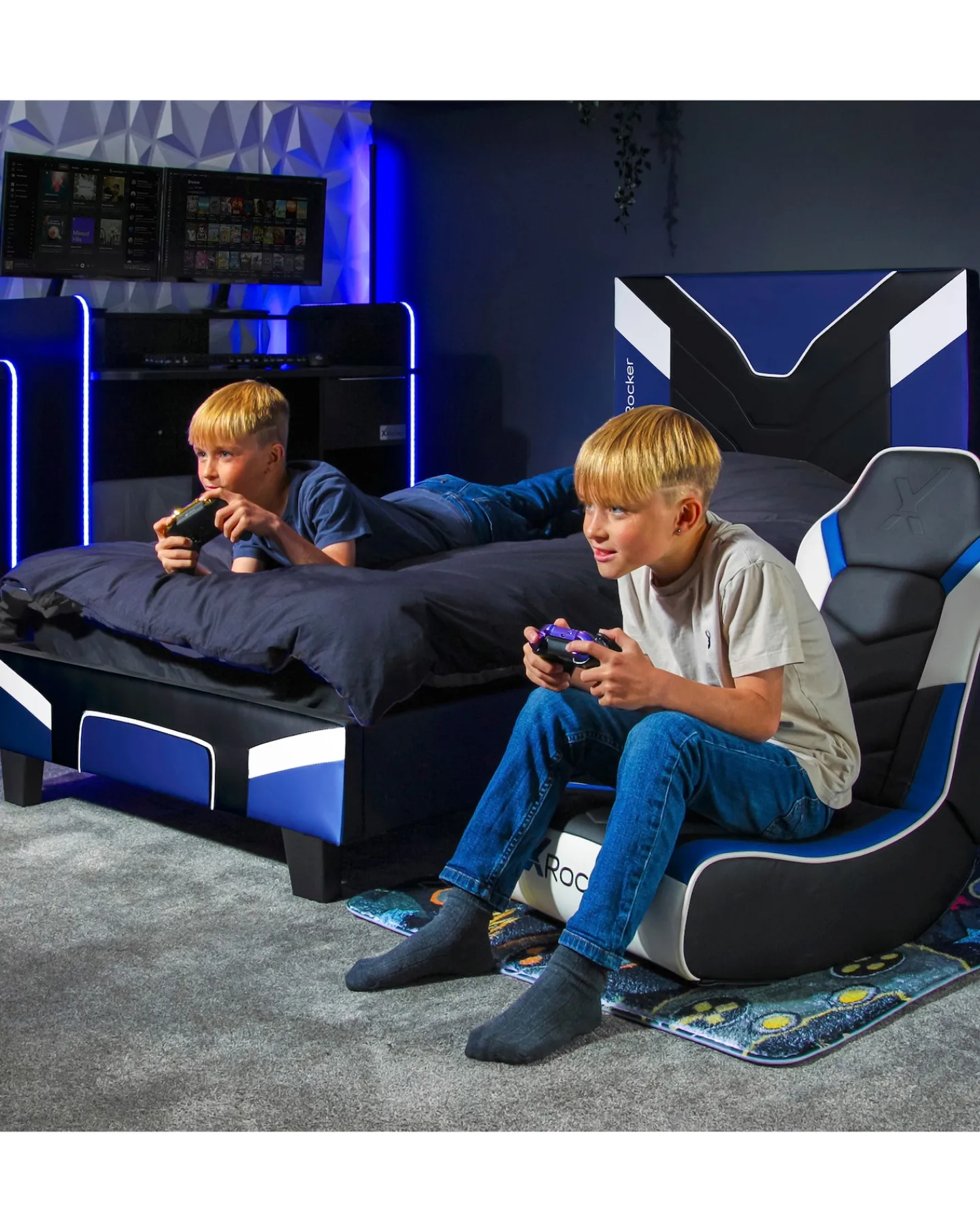 X Rocker Cerberus MKII Gaming Single Bed in a Box -
