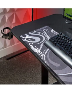 X Rocker Panther Low Profile Esports Gaming Desk