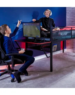 X Rocker Sanctum Mid Sleeper and Desk Gaming Combo