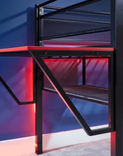 X Rocker Sanctum Mid Sleeper and Desk Gaming Combo